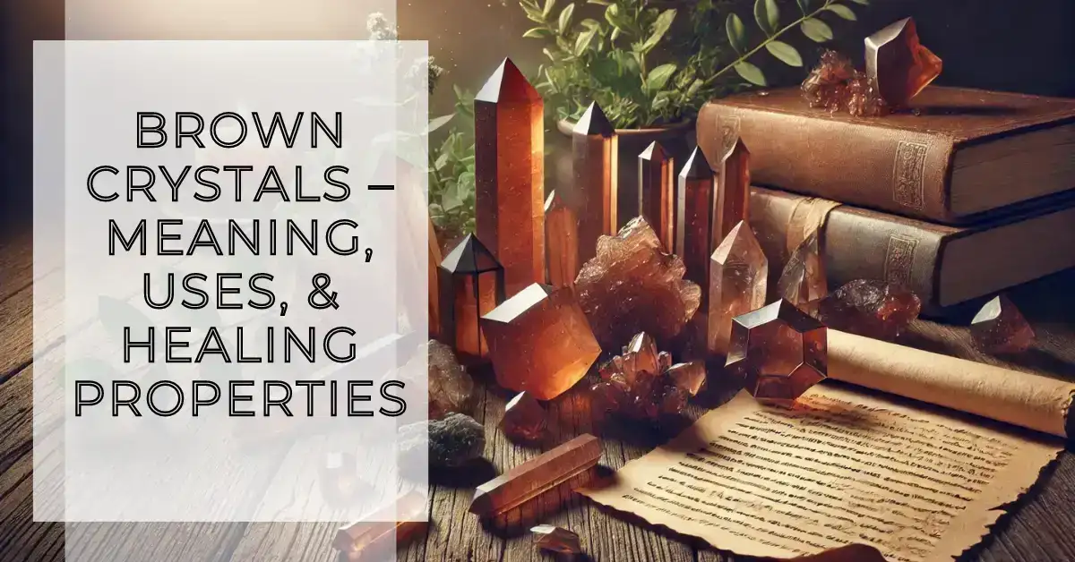 BROWN CRYSTALS – MEANING, USES, AND HEALING PROPERTIES