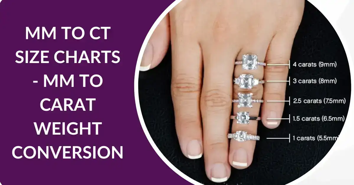 MM to CT Size Charts - MM to Carat Weight Conversion
