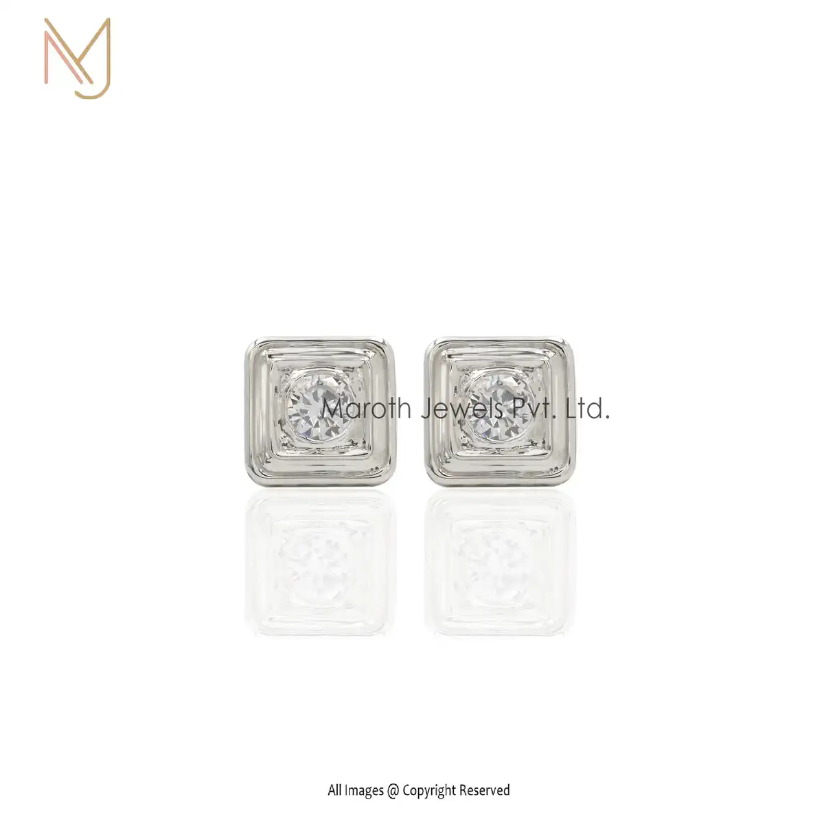 925 Silver Yellow Gold Plated CuffLink Manufacturer