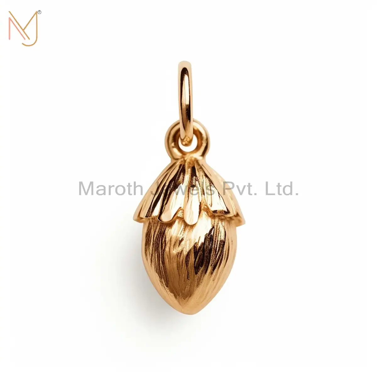 Wholesale 925 Silver Yellow Gold Plated Coconet Pendant Jewelry