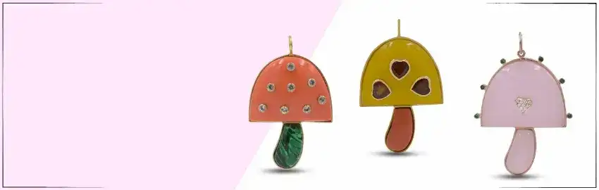 Mushroom Pendants