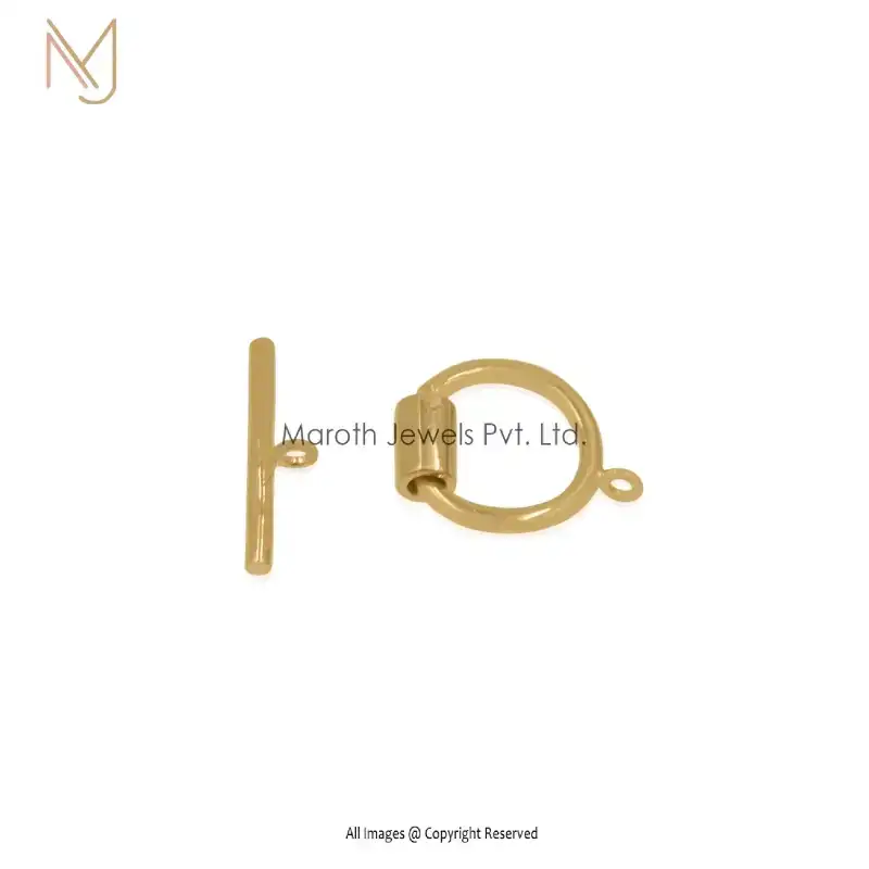 925 Silver Toggle Clasp & Round Charm Holder Manufacturer