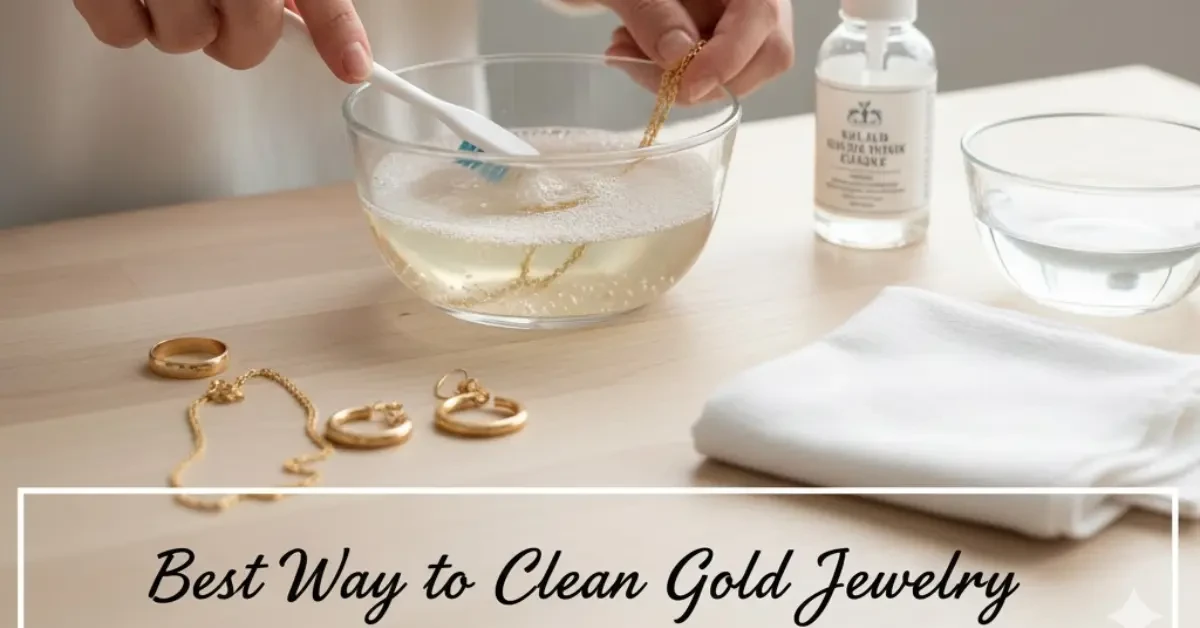 Best Way to Clean Gold Jewelry