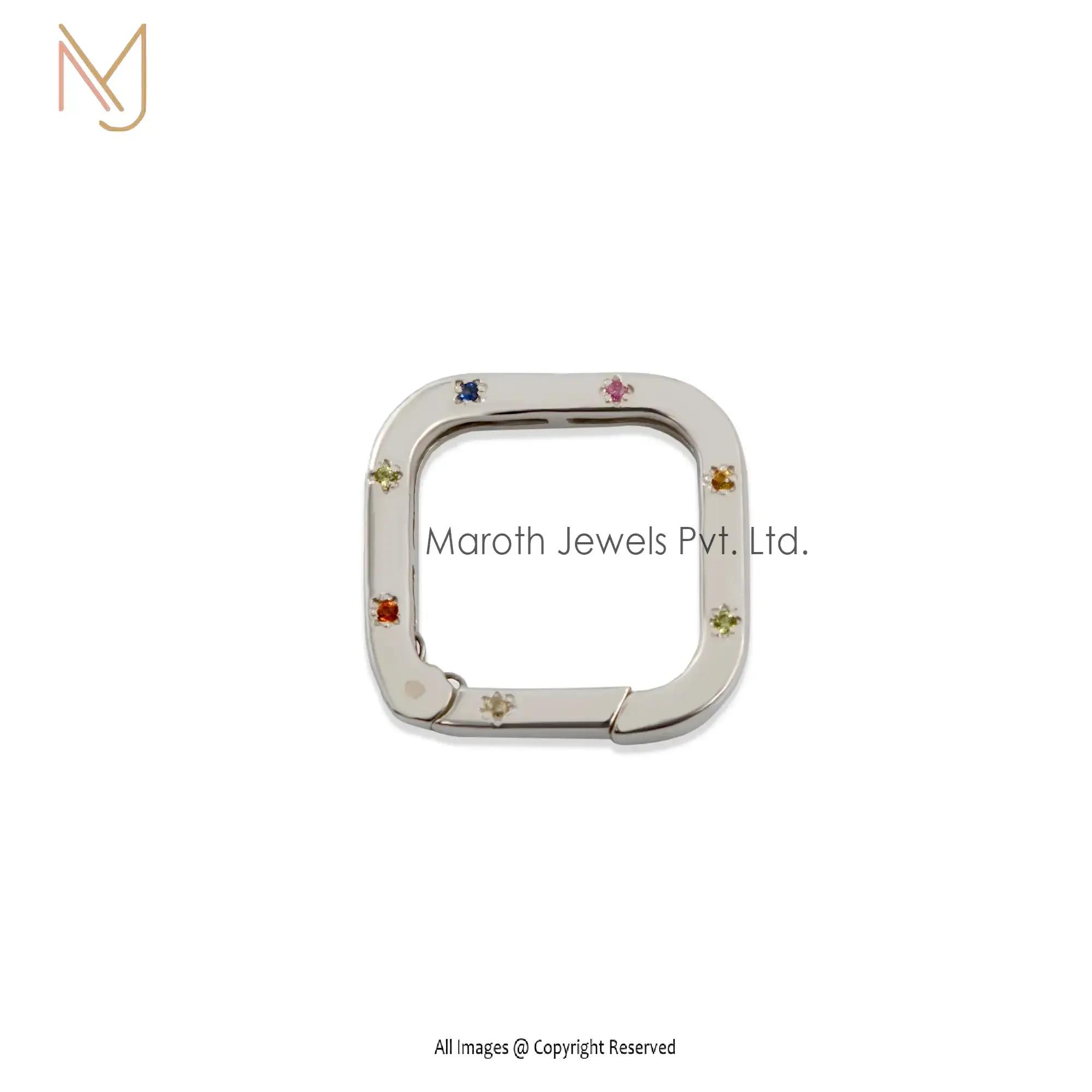 Wholesale 14k Yellow Gold Multi Gemstone Enhancer