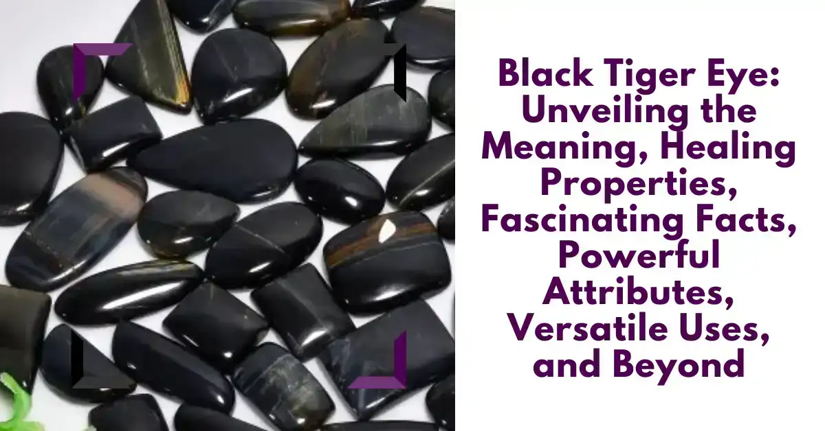 Black Tiger Eye Stone